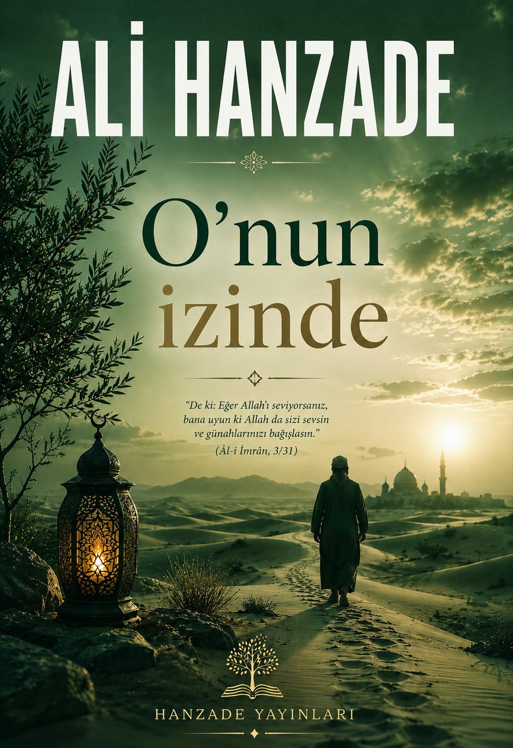 O’nun İzinde kitap kapağı